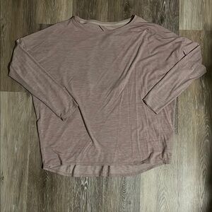 MPG Exercise Long Sleeve Open Back Top